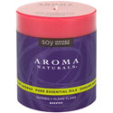 Aroma Naturals Passion VegePure Aromatherapy 3" x 3.5" Soy Pillar Candle