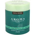 Aroma Naturals Vitality VegePure Aromatherapy 3" x 3.5" Soy Pillar Candle