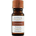 Aura Cacia Organic Citronella Essential Oil, 0.33 oz
