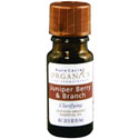 Aura Cacia Organic Juniper Berry & Branch Essential Oil, 0.33 oz