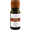 Aura Cacia Organic Sweet Orange Essential Oil, 0.33 oz