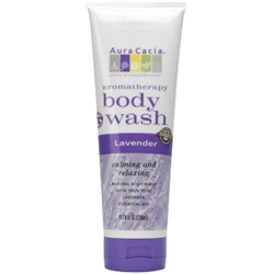 Aura Cacia Lavender Aromatherapy Body Wash, 8 oz