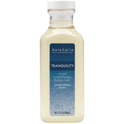 Aura Cacia Tranquility Natural Aromatherapy Bubble Bath, 13 oz